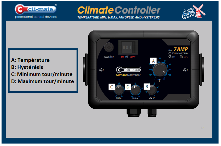 Controller Climate 7 ampères