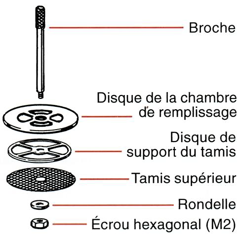 Insert pour la chambre de combustion Volcano