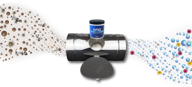 anti-odeur ONA avec conduit de ventilation Air Filter