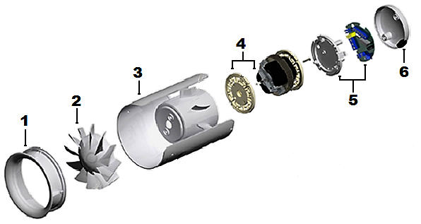 Silencieux de ventilation pour connexion 150 mm - Hydrozone